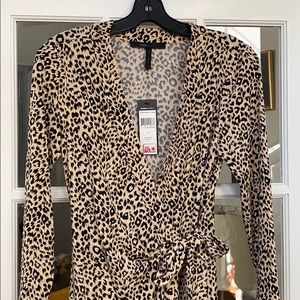 BCBG MaxAzria Animal Print Dress size S